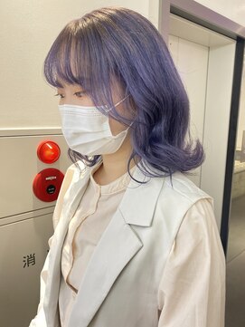ゲーム 原宿店(GAME) ラベンダー/ダブルカラー/ケアブリーチ/髪質改善/原宿