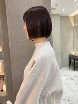 ロンド 表参道店(Lond)&nbsp;やっぱり可愛い切りっぱなしストレートボブ