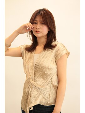 クーラ(Cura) シースルーバングこなれミディアム