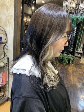 ヘアー クリエイト カルバリ(HAIR CREATE Calbari) オシャレインナーカラー