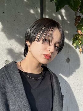 オアシス(oasis) 【oasisオグラ】マッシュウルフショート/オリーブグレージュ