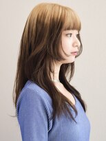ミンクス渋谷スマートサロン(MINX shibuya smart salon)&nbsp;美髪 ピンクブラウン 切りっぱなしボブ エアリーロング