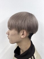 ザ アクネ 岡崎竜美丘店(THE ACNE)&nbsp;＊ミルクティーベージュ/ハイトーン/メンズ/ブリーチ