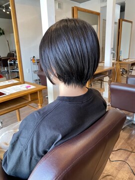 美容室 フォーリア Foglia 【Foglia】丸みショート　ショートボブ　くびれショート