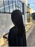艶々黒髪ストレート