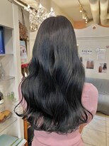 フレイストート(Frais Tout) 髪質改善縮毛矯正/美髪矯正/ブルーブラック/ロングヘア艶髪