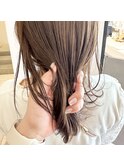 白髪ぼかし 細めハイライト