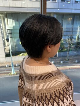 ファースト 仙台店(first) 透明感カラー × ショートカット