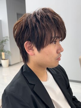 ネイロ 北千住(NeiRo) ツイストパーマツーブロックセンターパートスパイラルパーマ