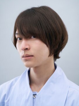 ガリカ 大名(Gallica) 髪質改善カットで作る柔らかい質感のメンズボブ