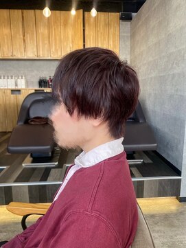 ソイクフ 高田馬場店(SOY-KUFU) 刈り上げショートマッシュレイヤー韓国風ニュアンスパーマ