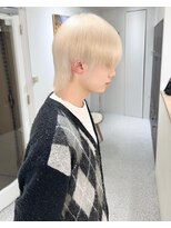 メンズペレ 渋谷(MEN'S PELE)&nbsp;ニュアンスパーマ/韓国マッシュ/スパイキーショート/渋谷