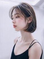 シロ(silo.)&nbsp;小顔似合わせカット/韓国ボブ/シースルーバング/バレイヤージュ