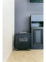 全ての施術に高濃度炭酸泉【marbb】を使用。薬剤をしっかりクレンジングして髪だけでなく地肌にも嬉しい◎