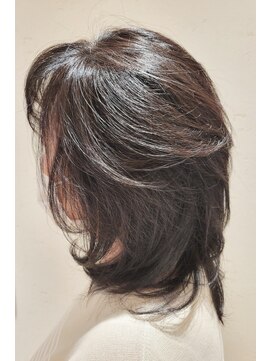 松本平太郎美容室 吉祥寺パートファイブ(PART5) ミディアムレイヤー×クリープパーマ