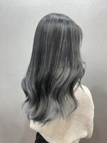 ミル(1001 mille)&nbsp;バレイヤージュ/グレーカラー/グレー