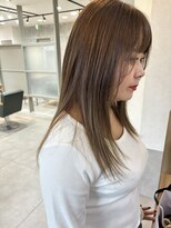 ソーエン バイ ヘッドライト 九大学研都市店(soen by HEADLIGHT)&nbsp;ブラウングレージュ//ダブルカラー