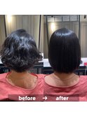 髪質改善/縮毛矯正/美髪/艶髪/弱酸性縮毛矯正/美髪ストレート