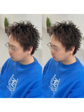 ブライト(BRIGHT) スパイキーショートスパイキーパーマ