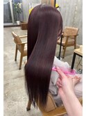 ブリーチなしピンクラベンダー