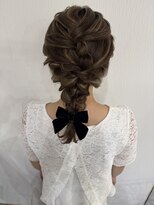 アチーブ 姫路店(Achieve)&nbsp;編み込みを使った編みおろし☆