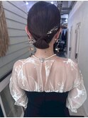 カチモリヘア　ヘアセット　結婚式　同窓会　お呼ばれ　20代30代