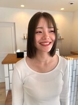 アンレッグス(ann LEGS)&nbsp;切りっぱなしボブ