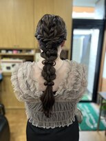 北本 美容室 パーティヘア