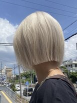 サロウィン 那覇店(SALOWIN)&nbsp;美髪ホワイトブロンドホワイトグレージュラベンダーミルクティー