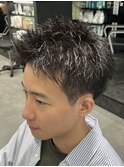 刈り上げスパイキーショート