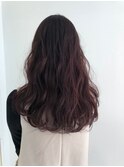 赤みブラウン・韓国風ヘア・艶髪・柔らかカラー・大人可愛い