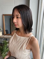 ヘアーループセラデザインワークス(Hair ruup Sela design works)&nbsp;アレンジも◎似合わせボブスタイル