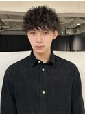 メンズ/men's/メンズカット/マッシュ/波巻きツイストスパイラル