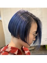リー 神楽坂(Re-)&nbsp;ディープネイビーレイヤーボブ