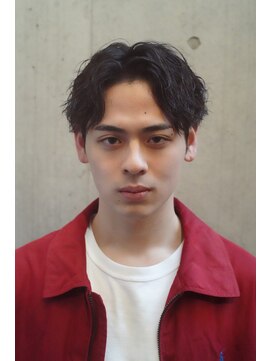 レジュアル(RESSUAL) アップバング　マッシュ　センターパート　ビジネス