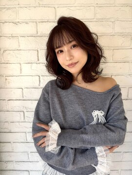 オーロ 武庫之荘店(ORO) ゆるふわ外ハネエアリーボブ