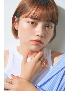 エトル バイ コムマティス 恵比寿駅前店(etre by comme Matisse) 小顔カット×透明感カラー［恵比寿駅/髪質改善］