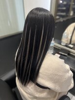 ヘアーデザイン ジェルム(Hair Design germe)&nbsp;オフブラックグレーメッシュ / YUDU