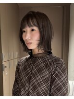 メゾンマイル 恵比寿(maison mile) ボブレイヤー×グレージュ[恵比寿/髪質改善/レイヤー/暖色カラー