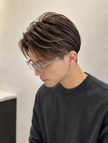 ケンジ 平塚 アネッタ(KENJE annetta)&nbsp;メンズフェザーパーマ　メッシュスタイル