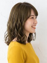 と和 巣鴨&nbsp;髪質改善・白髪染め対応/大人艶ウェーブミディ