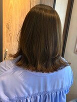 ナフィ バイ エイム 町田店(Nafie by eim) くびれミディアム×オリーブブラウンで魅せる軽やか美人ヘア