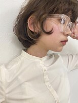 プフ 伏見(puf)&nbsp;少しエッジを効かせたパーマボブ。/伏見/丸の内/国際センター
