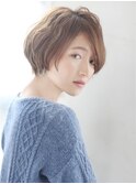 大人かわいいショートボブ