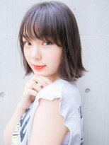 ルティア 池袋(Lutia)&nbsp;ナチュラルに外ハネ☆伸ばしかけボブ