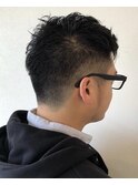 ハサミVSバリカン？？