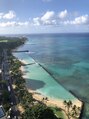シャル 錦糸町(shalu) 国内外の綺麗な海を眺めながら、のんびりするのが好きです(^^)