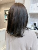 キャアリー(Caary)&nbsp;福山市美容室Caary人気 似合わせ大人綺麗めセミディ