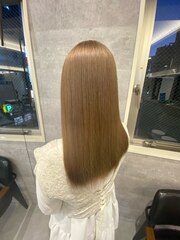 ブラウンベージュ【池袋、ヘアカラー】