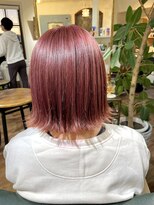 ヘアークリエイションソイ(HAIR CREATION SOI) 前頭ブリーチ×ミルキーピンク